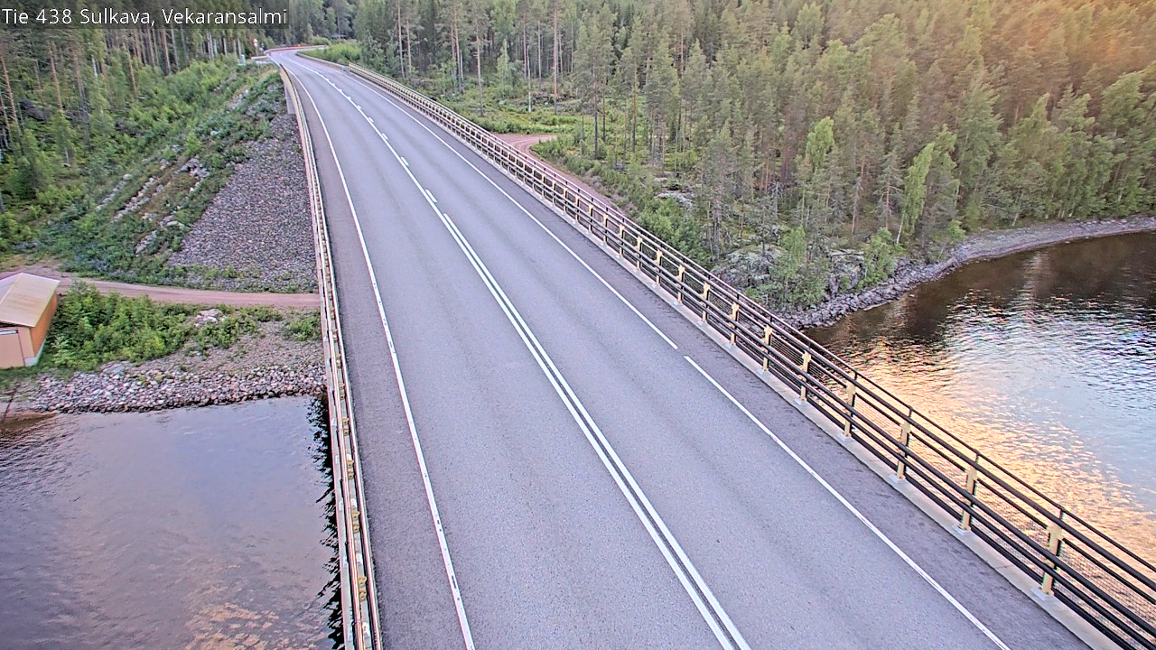 Weather Camera Image Road 438, Sulkava, Vekaransalmi, Sulkava, Etelä-Savo