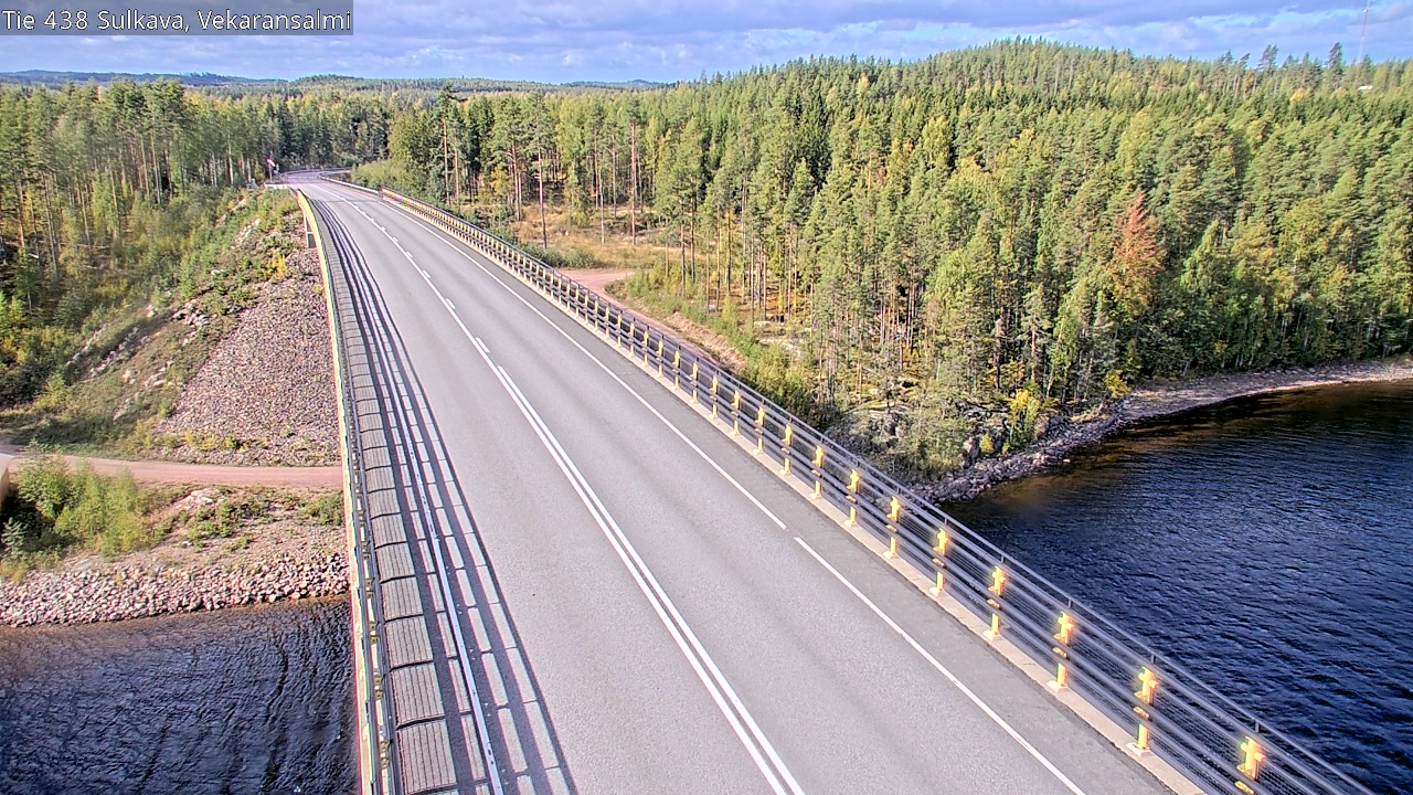 Weather Camera Image Road 438, Sulkava, Vekaransalmi, Sulkava, Etelä-Savo