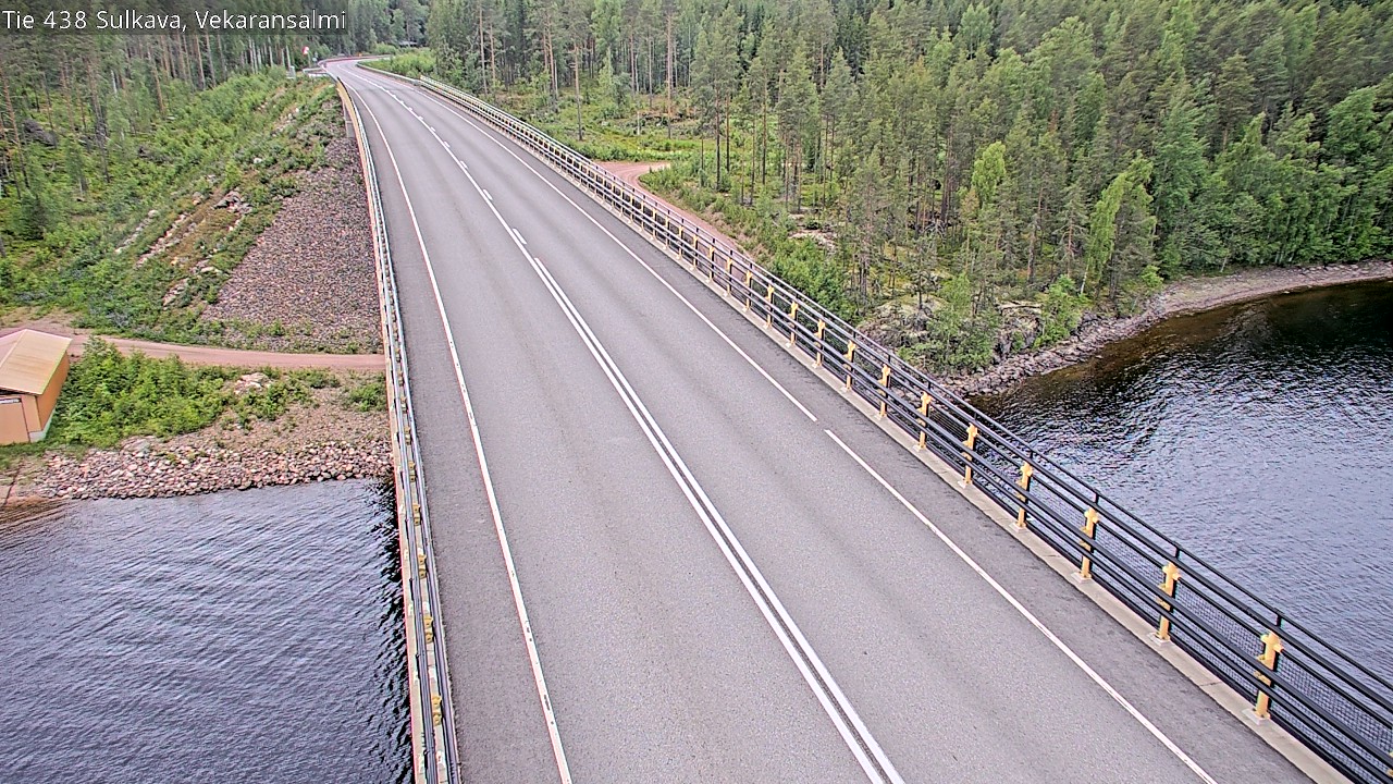 Weather Camera Image Road 438, Sulkava, Vekaransalmi, Sulkava, Etelä-Savo