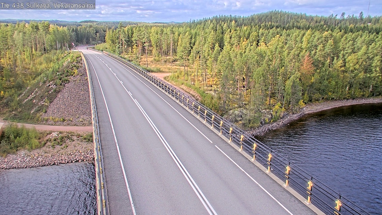 Weather Camera Image Road 438, Sulkava, Vekaransalmi, Sulkava, Etelä-Savo