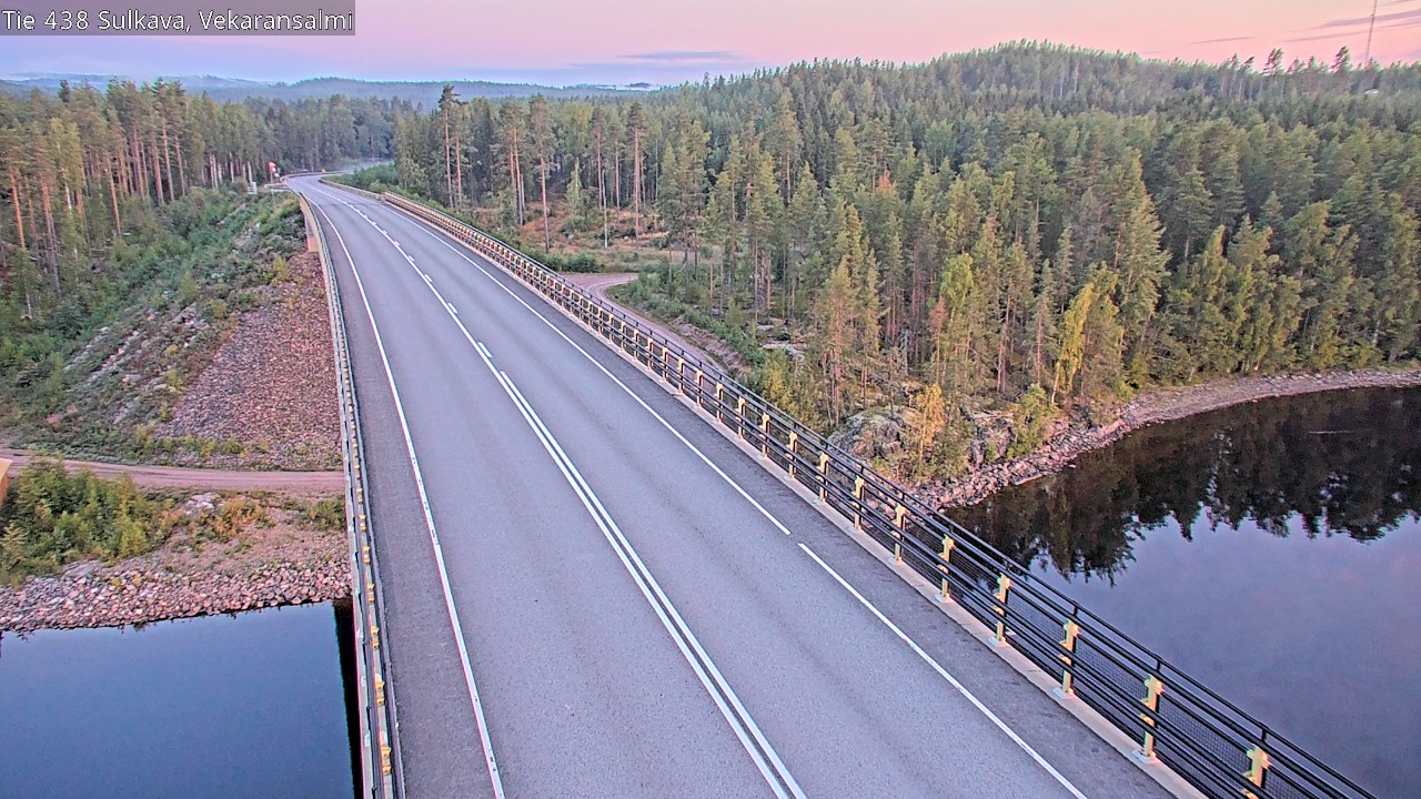 Kelikamerat Kuva Tie 438, Sulkava, Vekaransalmi, Sulkava, Etelä-Savo