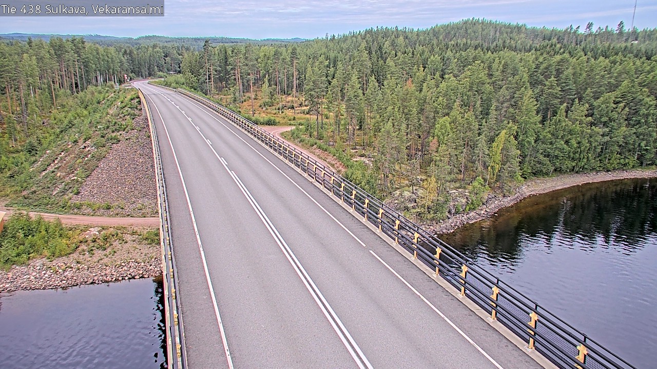 Weather Camera Image Road 438, Sulkava, Vekaransalmi, Sulkava, Etelä-Savo