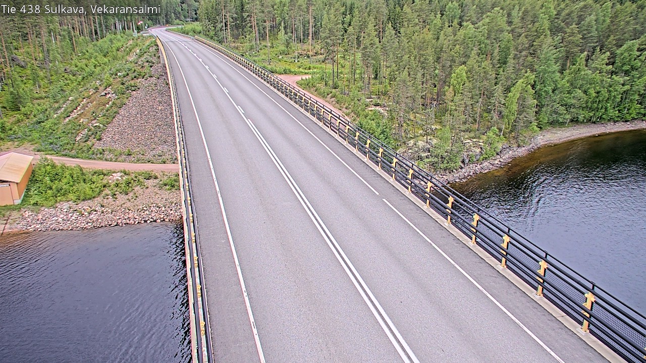 Weather Camera Image Road 438, Sulkava, Vekaransalmi, Sulkava, Etelä-Savo