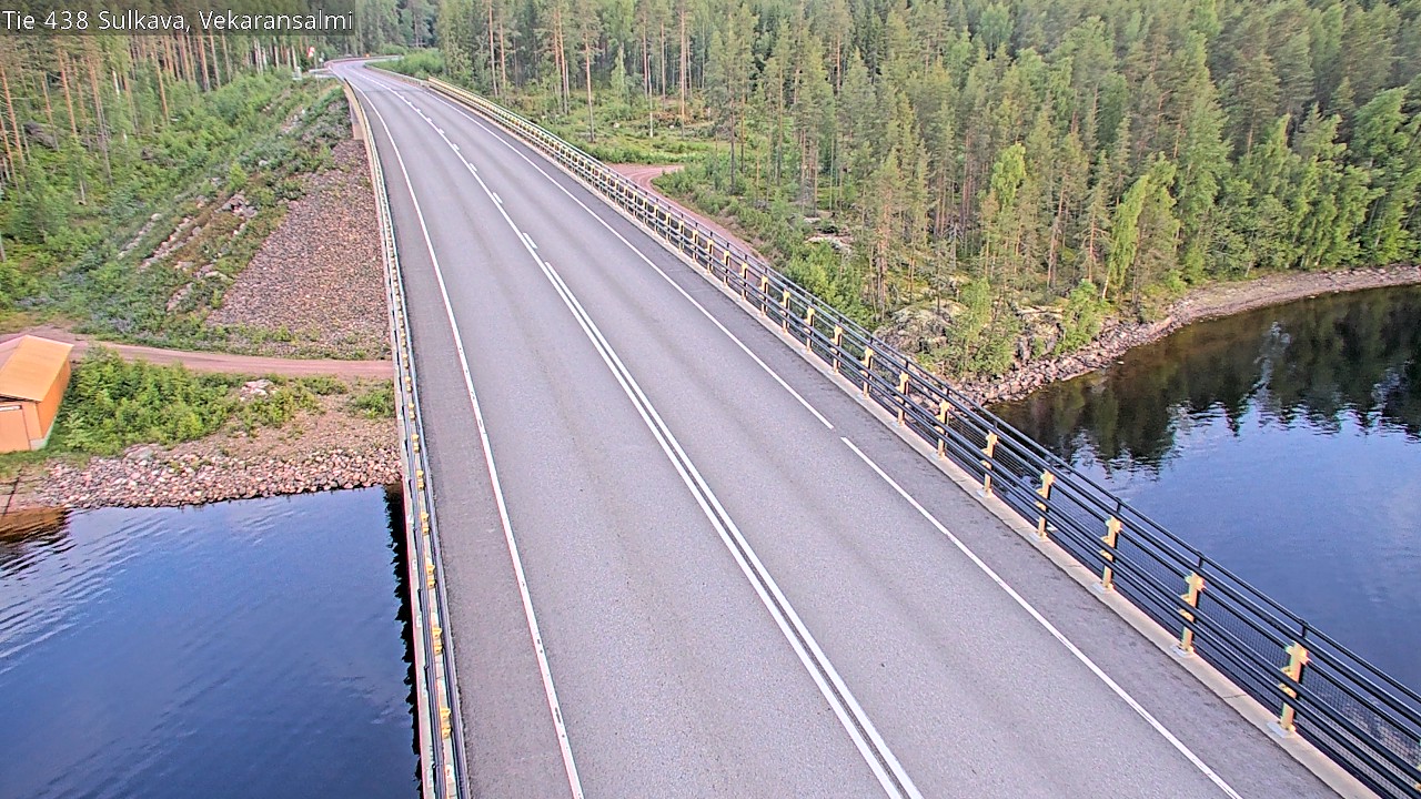 Weather Camera Image Road 438, Sulkava, Vekaransalmi, Sulkava, Etelä-Savo