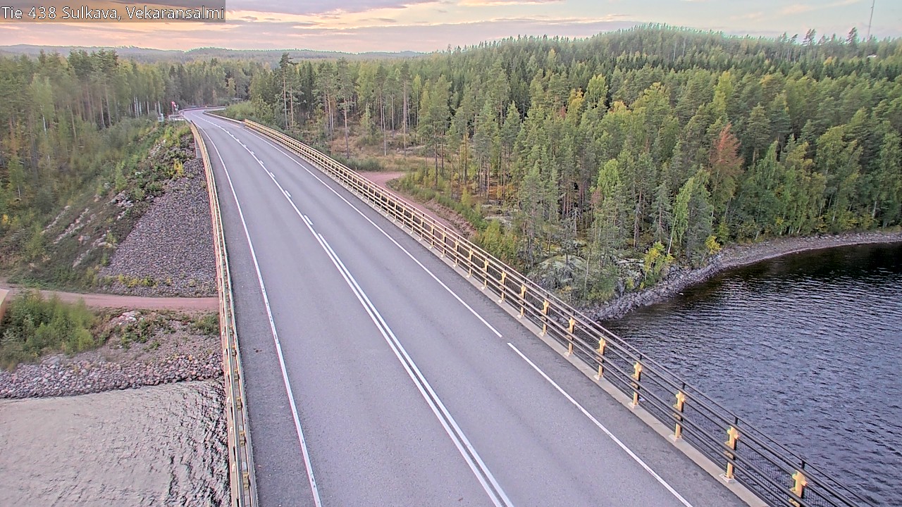 Kelikamerat Kuva Tie 438, Sulkava, Vekaransalmi, Sulkava, Etelä-Savo