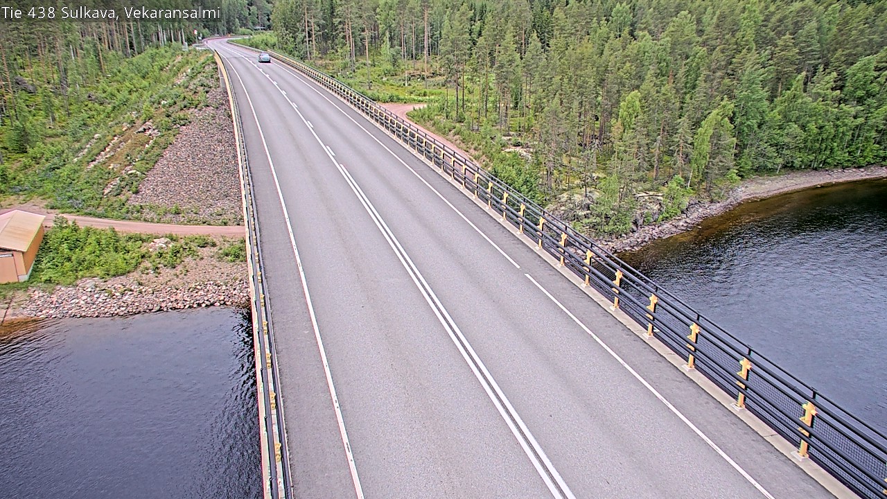Weather Camera Image Road 438, Sulkava, Vekaransalmi, Sulkava, Etelä-Savo