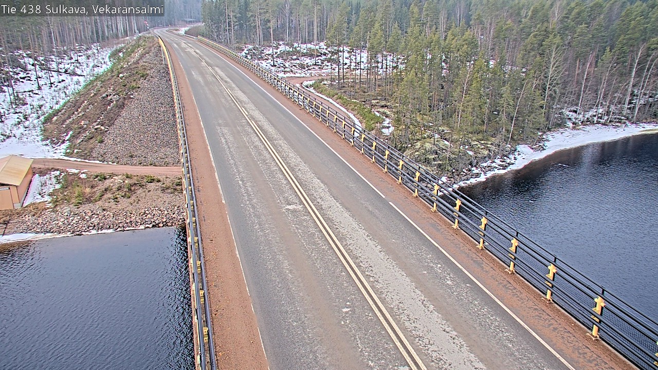 Weather Camera Image Väg 438, Sulkava, Vekaransalmi, Sulkava, Etelä-Savo