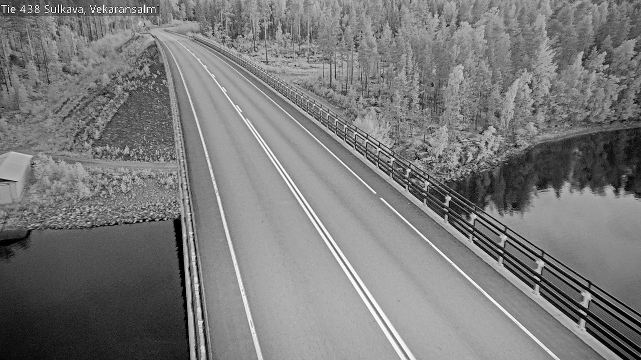 Weather Camera Image Road 438, Sulkava, Vekaransalmi, Sulkava, Etelä-Savo