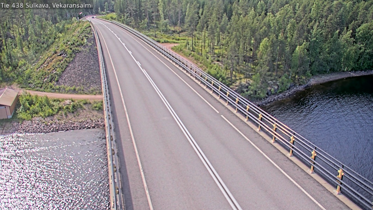 Weather Camera Image Road 438, Sulkava, Vekaransalmi, Sulkava, Etelä-Savo