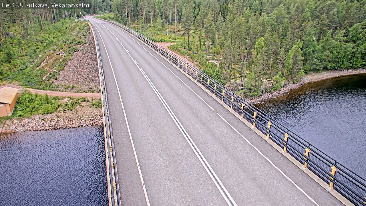 Weather Camera Image Road 438, Sulkava, Vekaransalmi, Sulkava, Etelä-Savo
