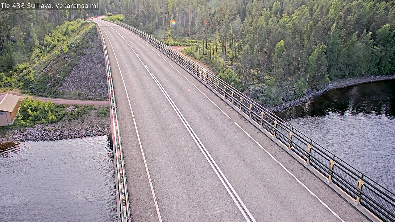Weather Camera Image Road 438, Sulkava, Vekaransalmi, Sulkava, Etelä-Savo