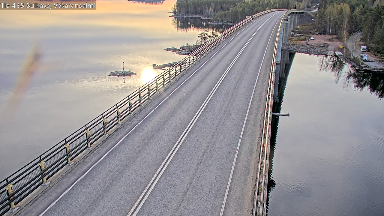 Weather Camera Image Road 438, Sulkava, Vekaransalmi, Sulkava, Etelä-Savo