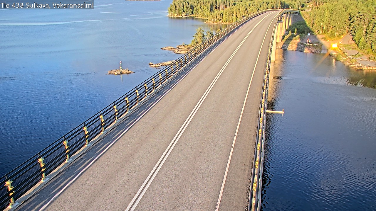 Weather Camera Image Road 438, Sulkava, Vekaransalmi, Sulkava, Etelä-Savo