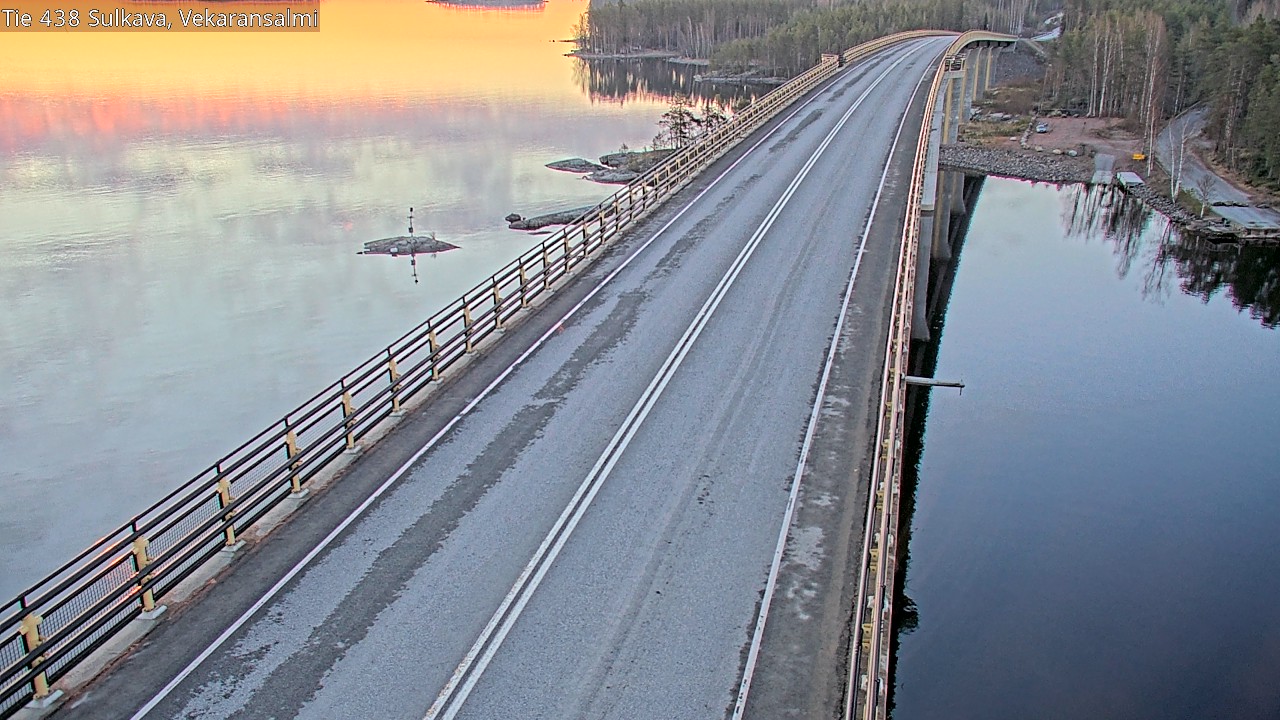 Kelikamerat Kuva Tie 438, Sulkava, Vekaransalmi, Sulkava, Etelä-Savo
