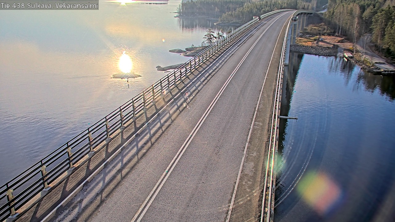 Kelikamerat Kuva Tie 438, Sulkava, Vekaransalmi, Sulkava, Etelä-Savo