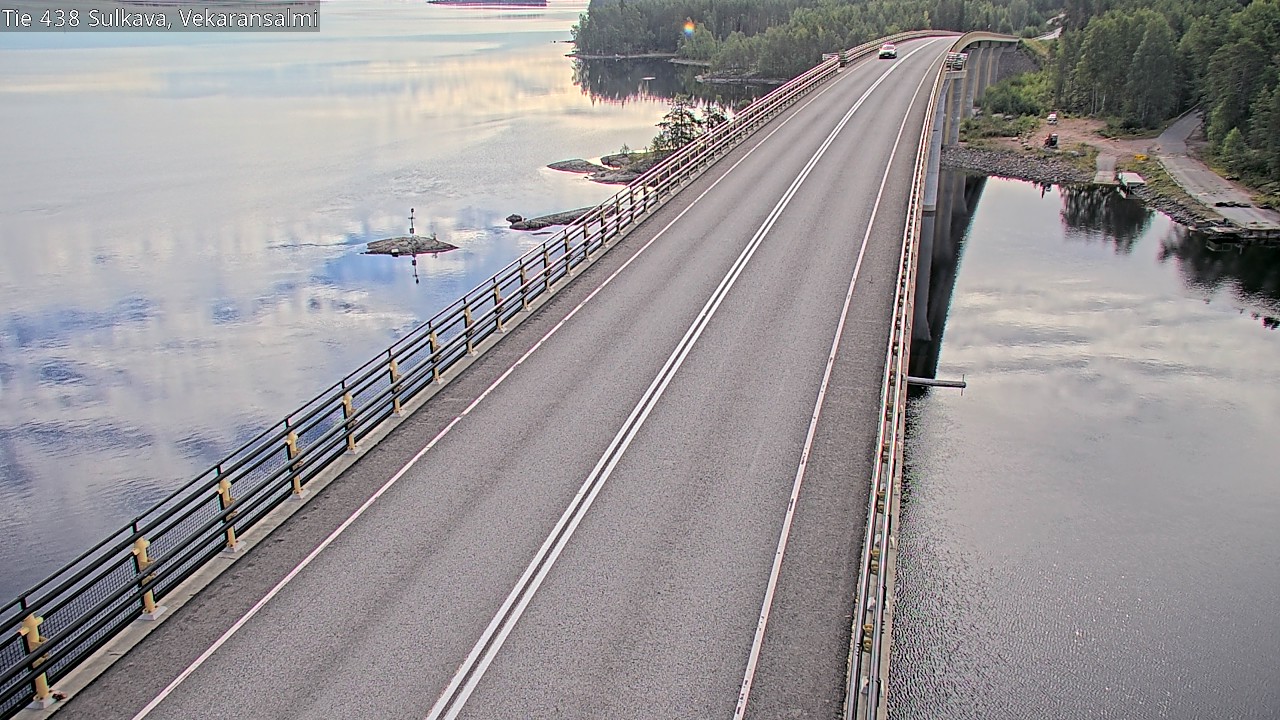Weather Camera Image Road 438, Sulkava, Vekaransalmi, Sulkava, Etelä-Savo