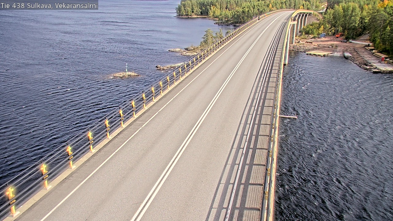 Weather Camera Image Road 438, Sulkava, Vekaransalmi, Sulkava, Etelä-Savo