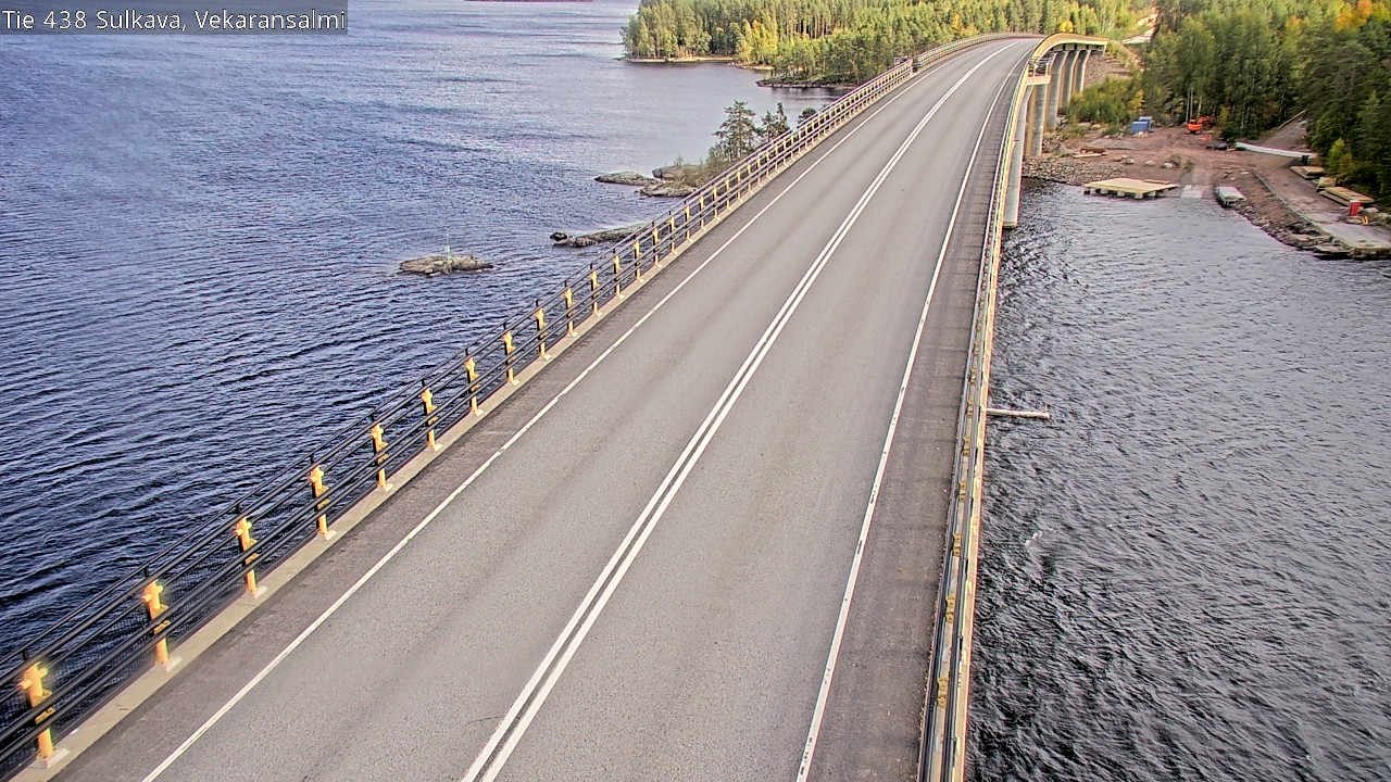 Weather Camera Image Road 438, Sulkava, Vekaransalmi, Sulkava, Etelä-Savo