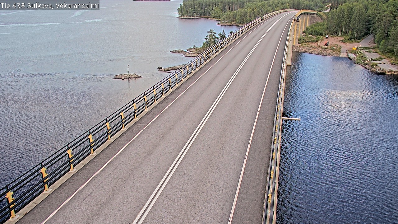 Weather Camera Image Road 438, Sulkava, Vekaransalmi, Sulkava, Etelä-Savo