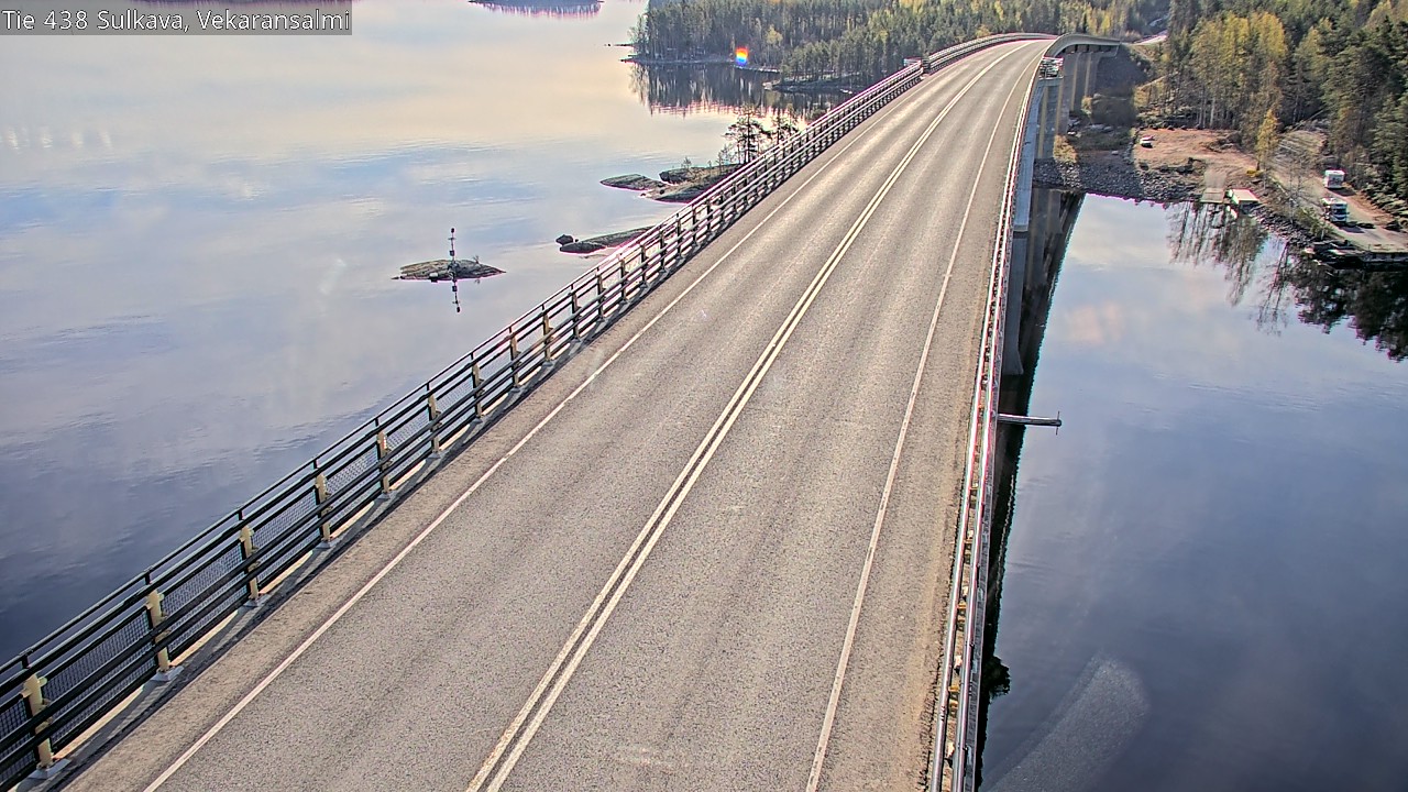Weather Camera Image Road 438, Sulkava, Vekaransalmi, Sulkava, Etelä-Savo