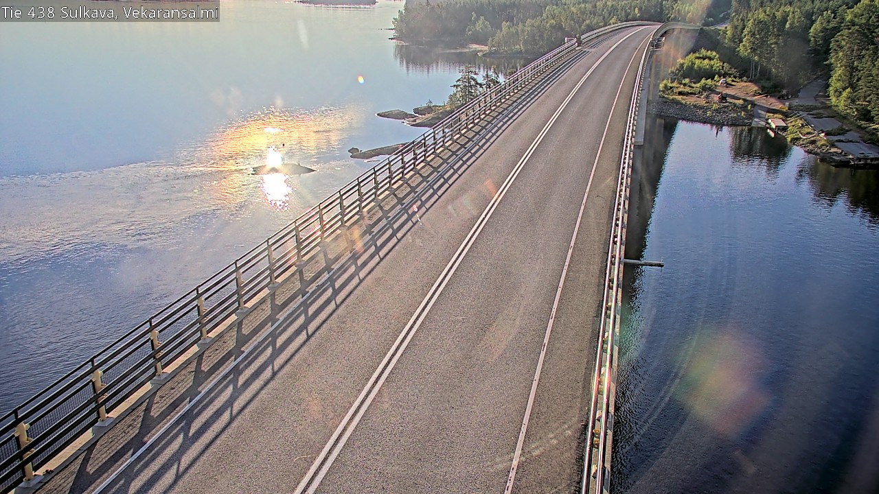 Weather Camera Image Road 438, Sulkava, Vekaransalmi, Sulkava, Etelä-Savo