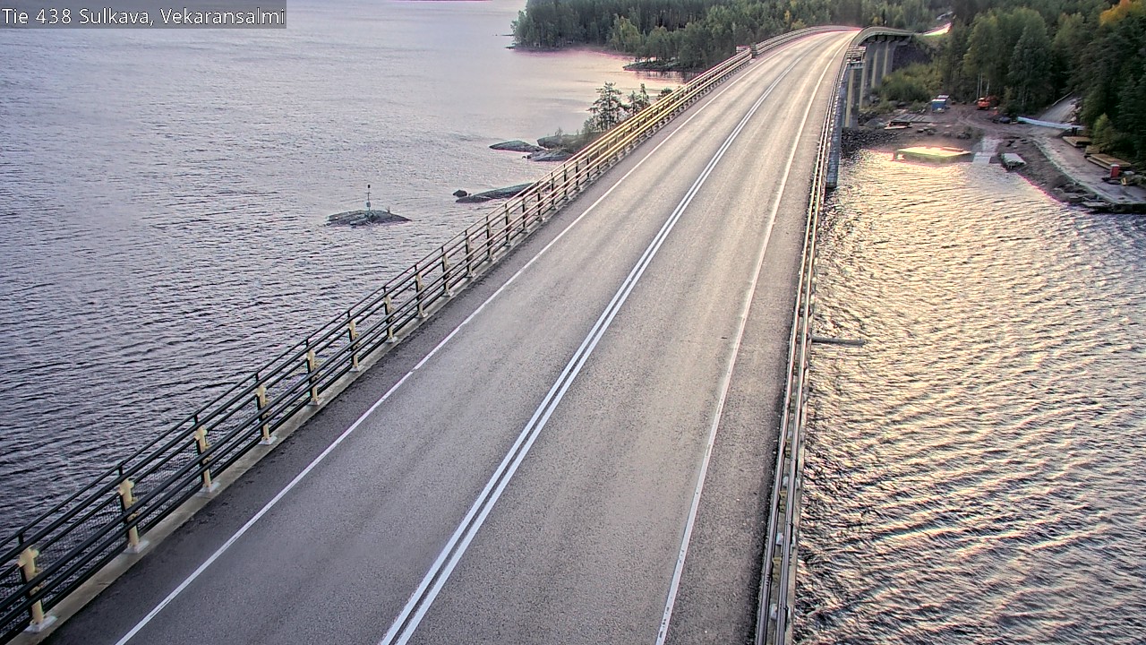 Weather Camera Image Road 438, Sulkava, Vekaransalmi, Sulkava, Etelä-Savo