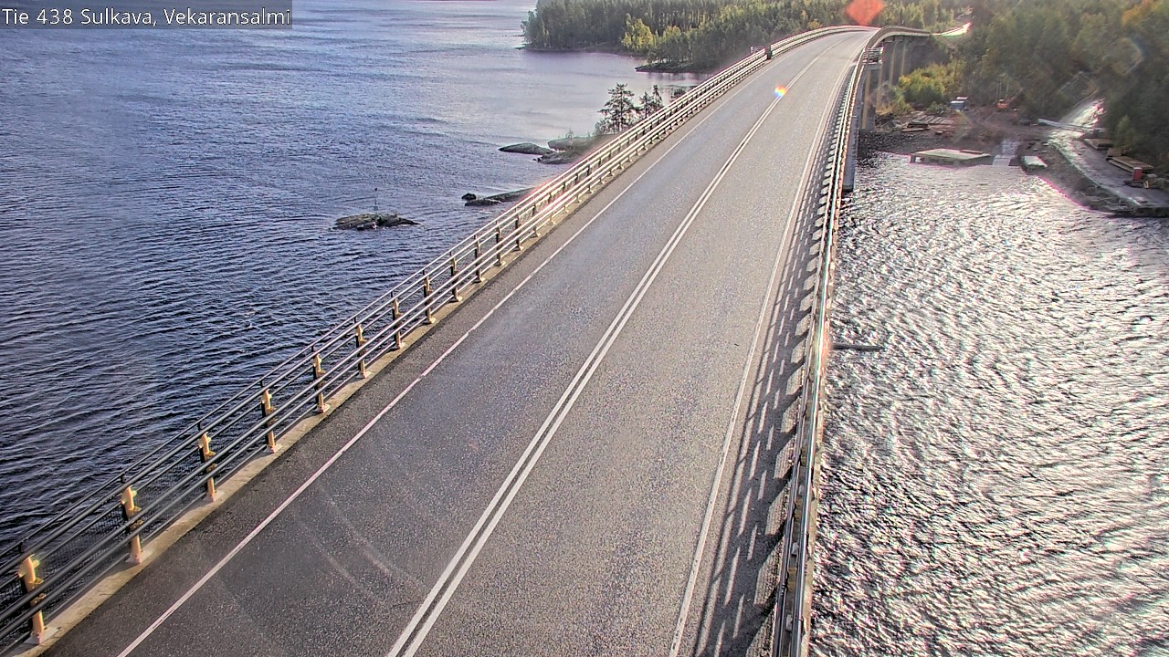 Weather Camera Image Road 438, Sulkava, Vekaransalmi, Sulkava, Etelä-Savo