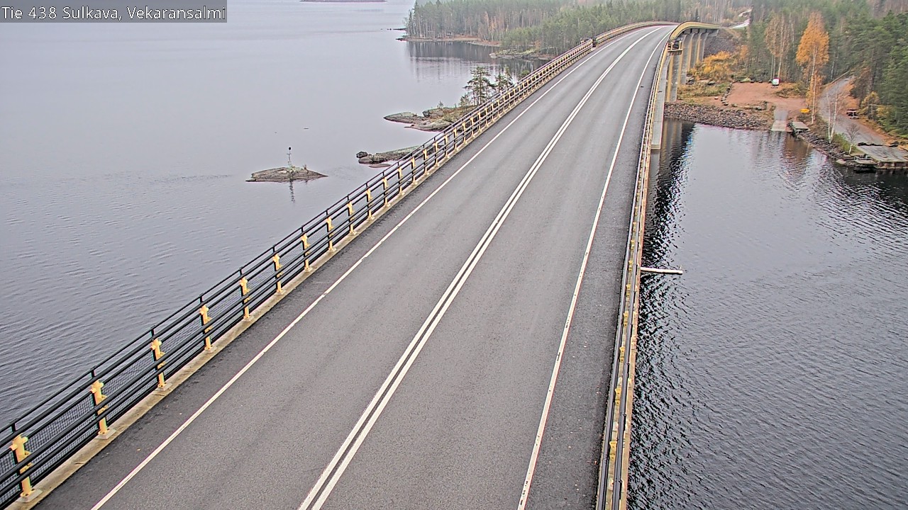 Kelikamerat Kuva Tie 438, Sulkava, Vekaransalmi, Sulkava, Etelä-Savo