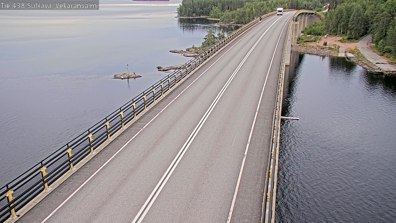 Weather Camera Image Road 438, Sulkava, Vekaransalmi, Sulkava, Etelä-Savo