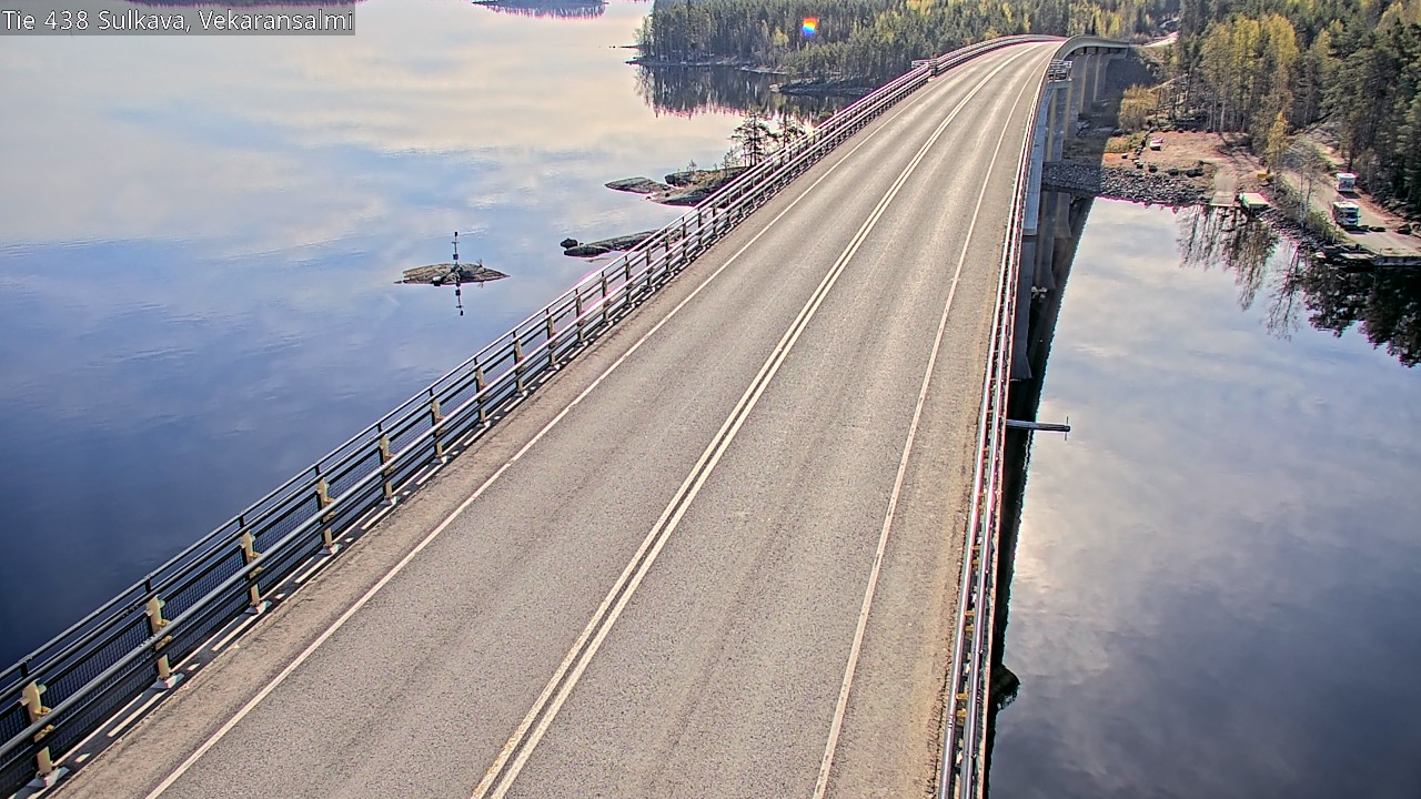 Weather Camera Image Road 438, Sulkava, Vekaransalmi, Sulkava, Etelä-Savo