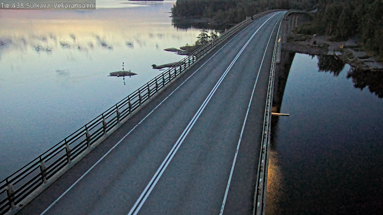 Weather Camera Image Road 438, Sulkava, Vekaransalmi, Sulkava, Etelä-Savo