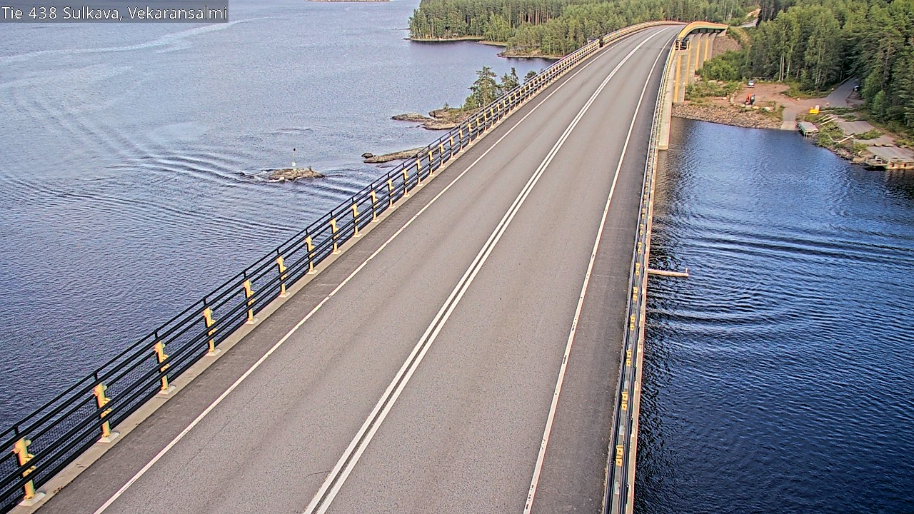 Weather Camera Image Road 438, Sulkava, Vekaransalmi, Sulkava, Etelä-Savo