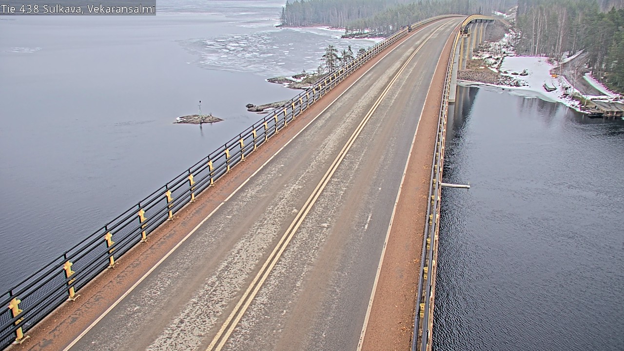 Weather Camera Image Väg 438, Sulkava, Vekaransalmi, Sulkava, Etelä-Savo