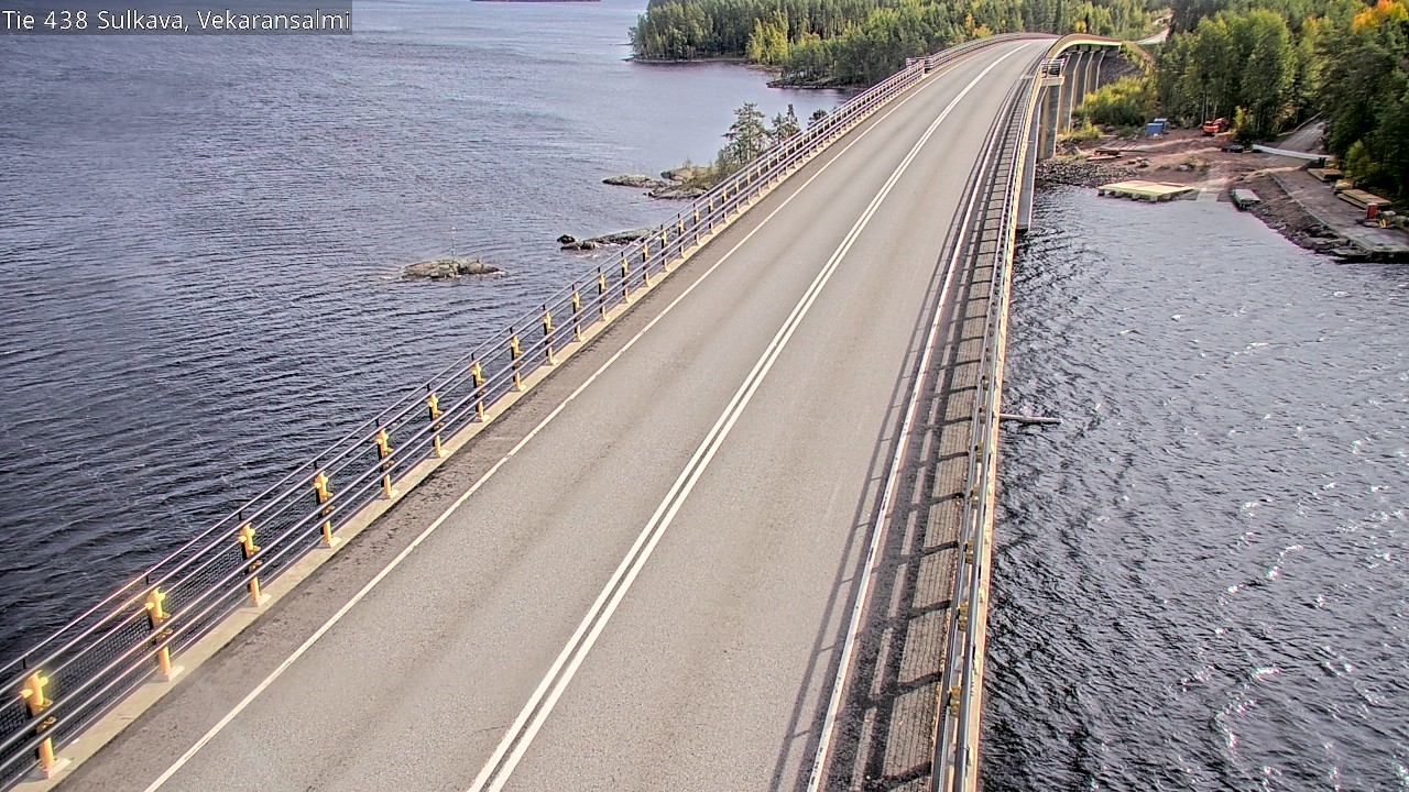 Weather Camera Image Road 438, Sulkava, Vekaransalmi, Sulkava, Etelä-Savo