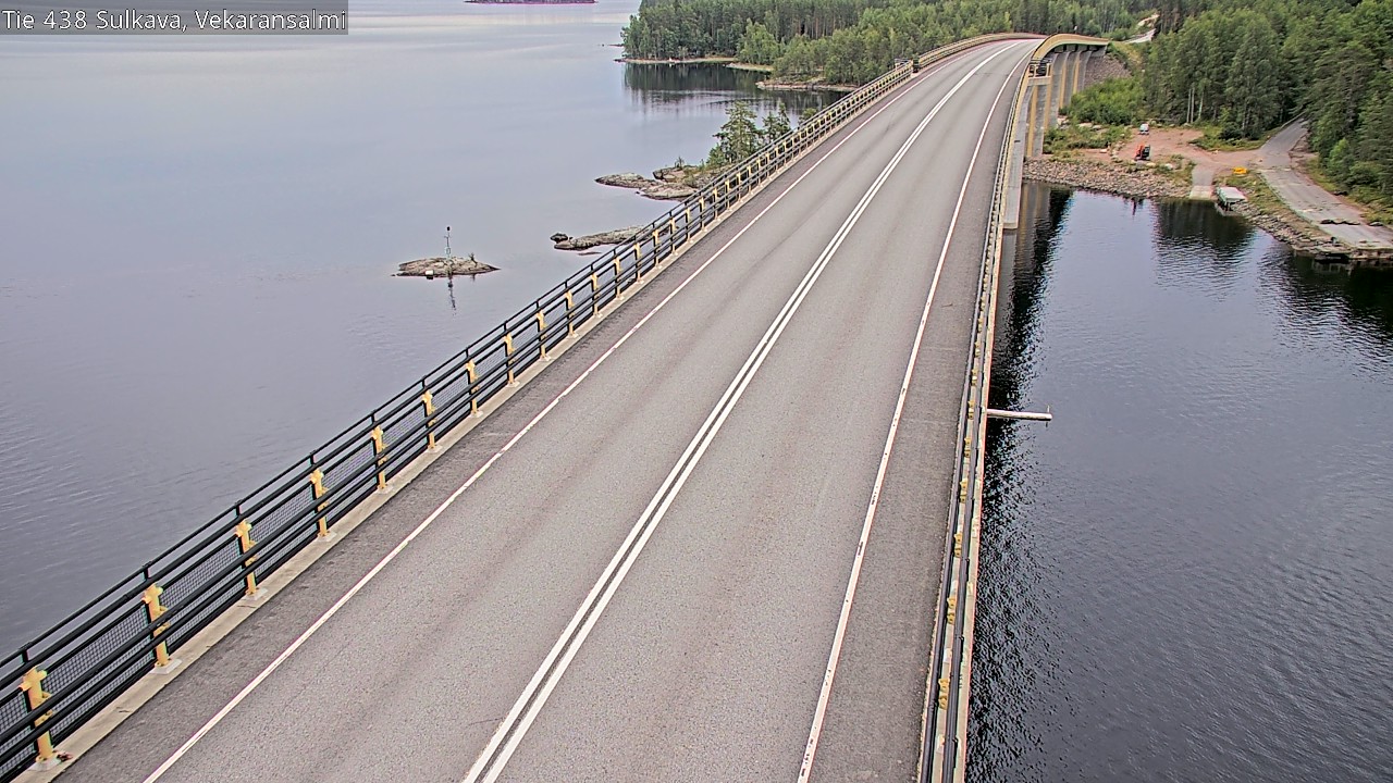 Weather Camera Image Road 438, Sulkava, Vekaransalmi, Sulkava, Etelä-Savo