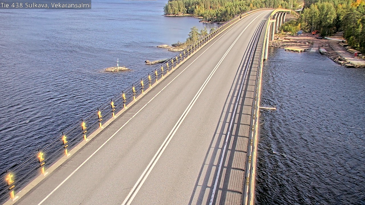 Weather Camera Image Road 438, Sulkava, Vekaransalmi, Sulkava, Etelä-Savo
