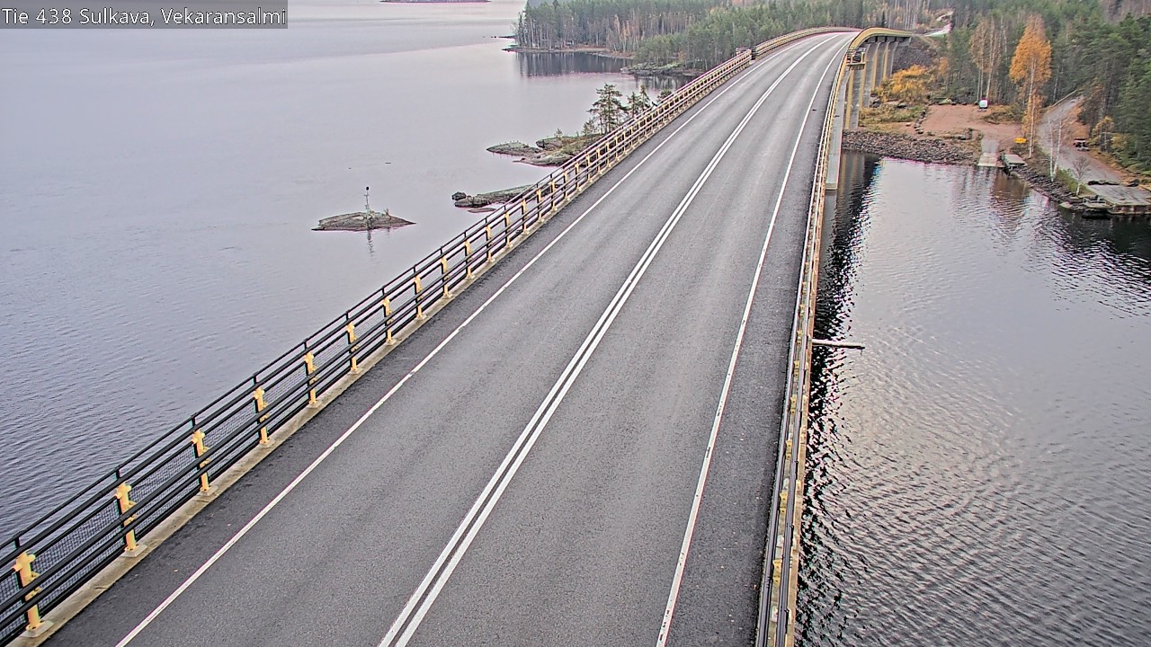 Kelikamerat Kuva Tie 438, Sulkava, Vekaransalmi, Sulkava, Etelä-Savo