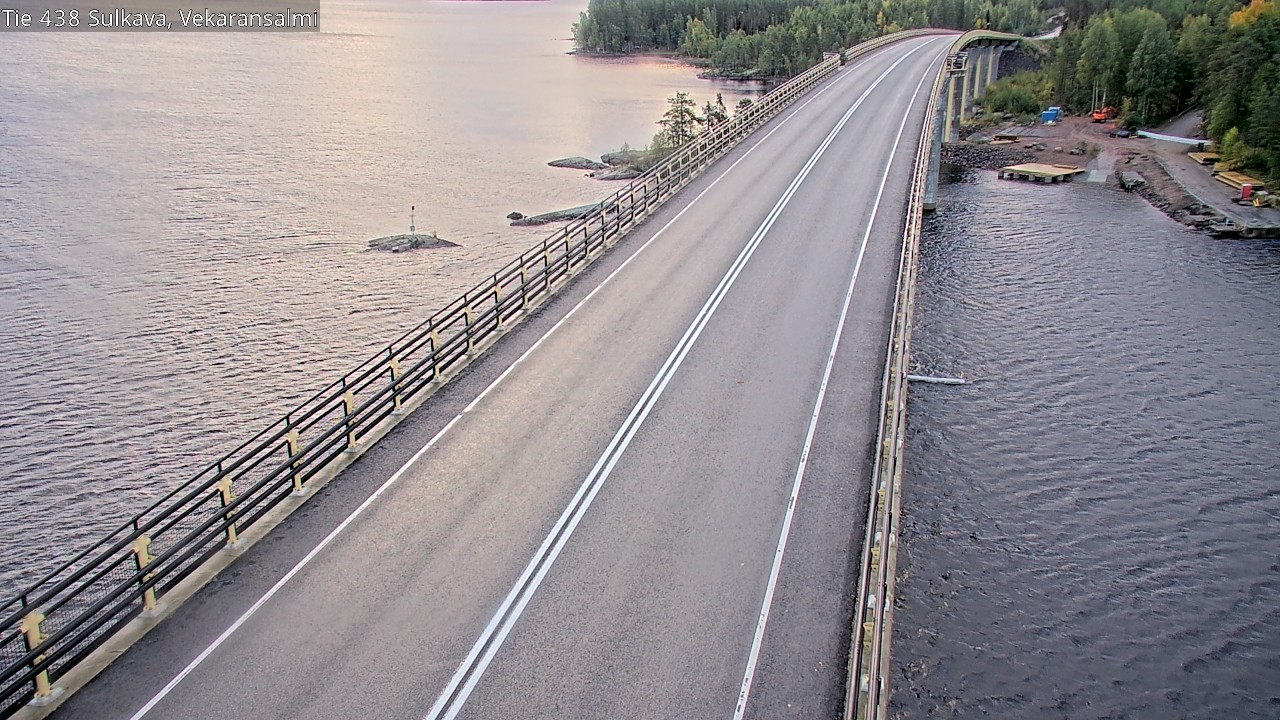 Weather Camera Image Road 438, Sulkava, Vekaransalmi, Sulkava, Etelä-Savo