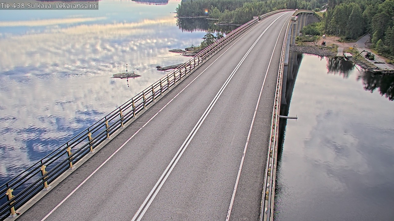 Weather Camera Image Road 438, Sulkava, Vekaransalmi, Sulkava, Etelä-Savo