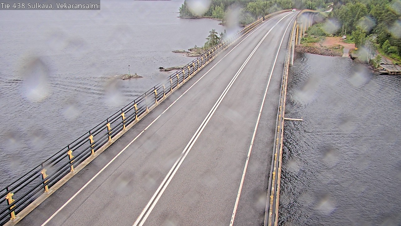 Weather Camera Image Väg 438, Sulkava, Vekaransalmi, Sulkava, Etelä-Savo