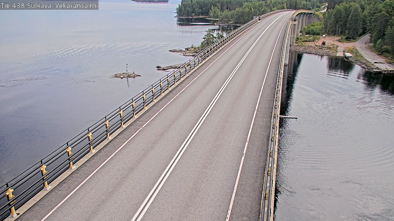 Weather Camera Image Road 438, Sulkava, Vekaransalmi, Sulkava, Etelä-Savo