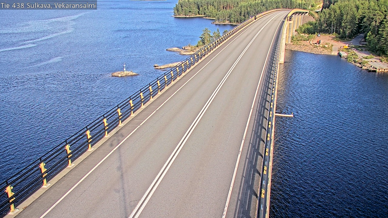 Weather Camera Image Road 438, Sulkava, Vekaransalmi, Sulkava, Etelä-Savo
