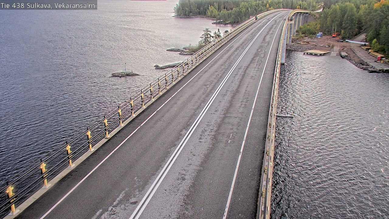 Weather Camera Image Road 438, Sulkava, Vekaransalmi, Sulkava, Etelä-Savo