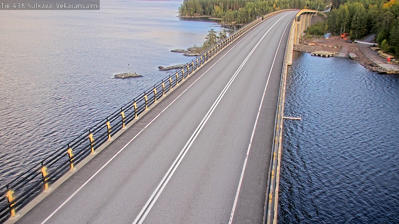 Kelikamerat Kuva Tie 438, Sulkava, Vekaransalmi, Sulkava, Etelä-Savo