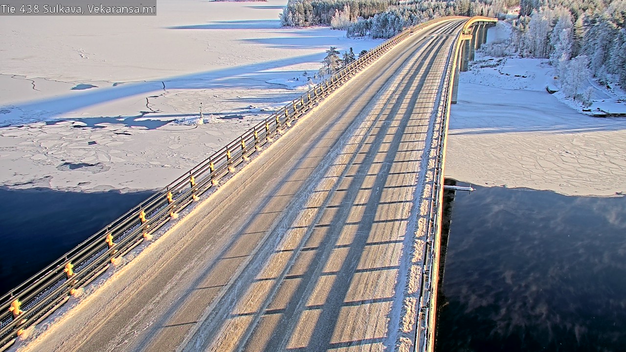 Weather Camera Image Road 438, Sulkava, Vekaransalmi, Sulkava, Etelä-Savo