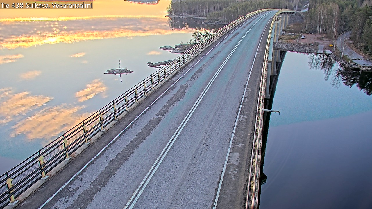 Kelikamerat Kuva Tie 438, Sulkava, Vekaransalmi, Sulkava, Etelä-Savo