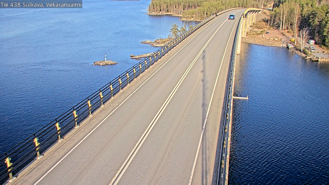 Kelikamerat Kuva Tie 438, Sulkava, Vekaransalmi, Sulkava, Etelä-Savo