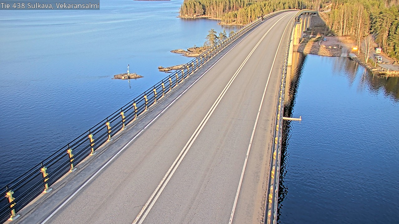 Kelikamerat Kuva Tie 438, Sulkava, Vekaransalmi, Sulkava, Etelä-Savo