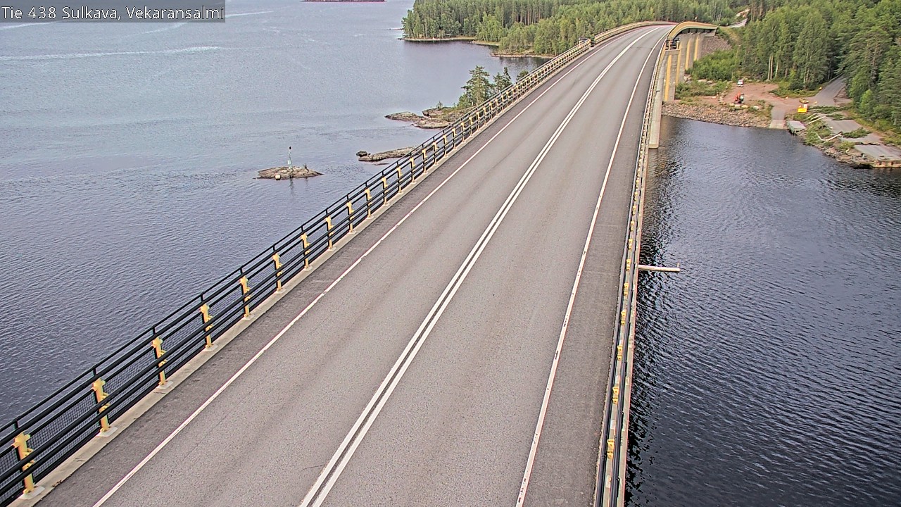 Weather Camera Image Road 438, Sulkava, Vekaransalmi, Sulkava, Etelä-Savo