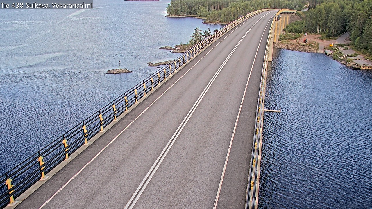 Weather Camera Image Road 438, Sulkava, Vekaransalmi, Sulkava, Etelä-Savo